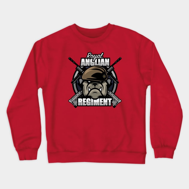 Royal Anglian Regiment Crewneck Sweatshirt by TCP